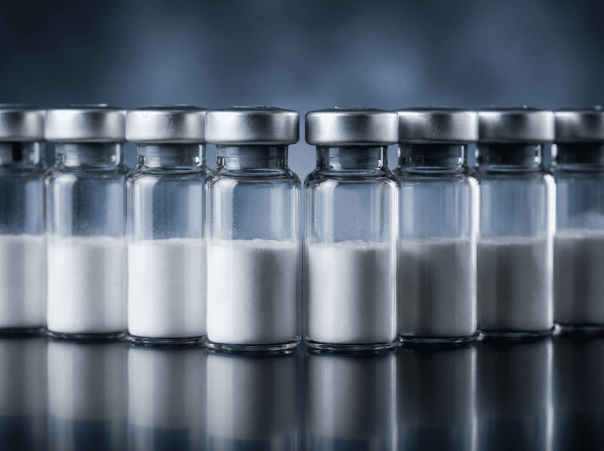 Tirzepatide research peptide vial